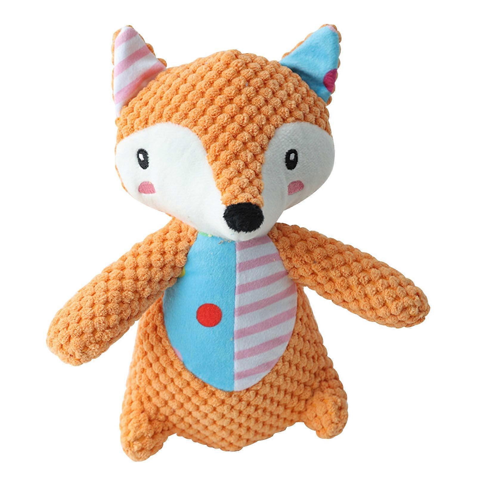 Dog Heartbeat Toy for Puppy Anxiety Relief, Compatible with Small Medium Dogs, Durable Soft Plush Chew Toy for Teething & Boredom