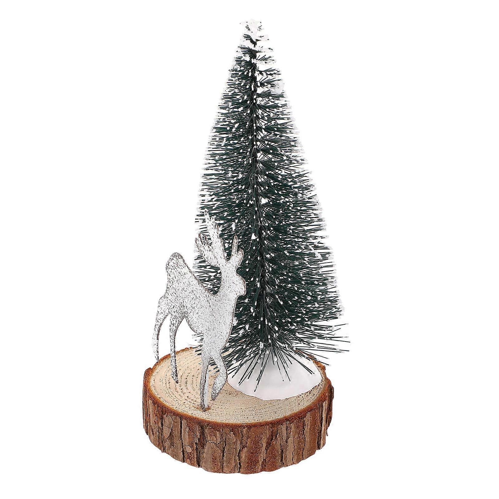 Pine Tree Decoration 2 Pcs Christmas Series For Home Office Cafe Restaurant Ornaments With Certified Material