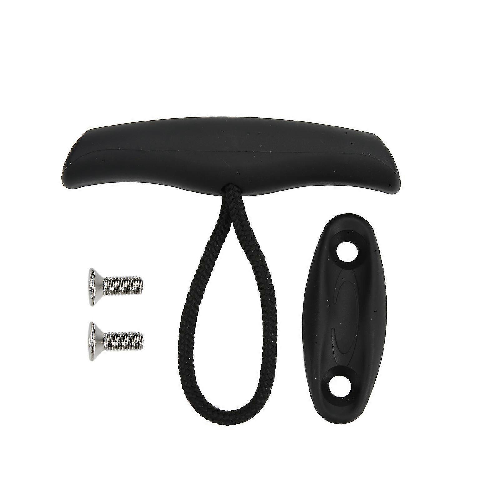 Universal Marine Canoe Kayak Nylon Pull Handle T Handle with Cord Rope Mounting Screw 26s