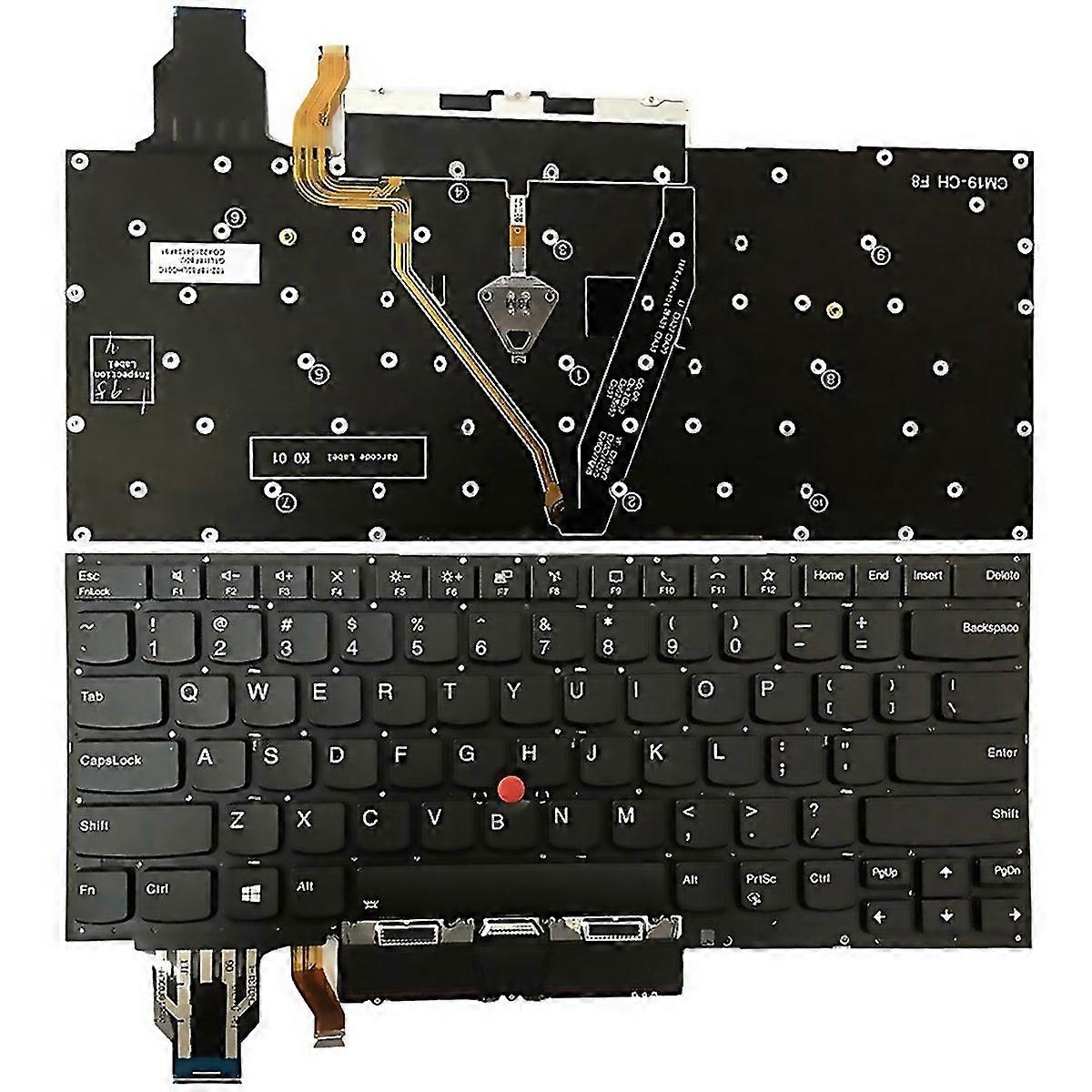 For Us Version Backlight Laptop Keyboard With Touchpad Button Suitable For Everyday Use