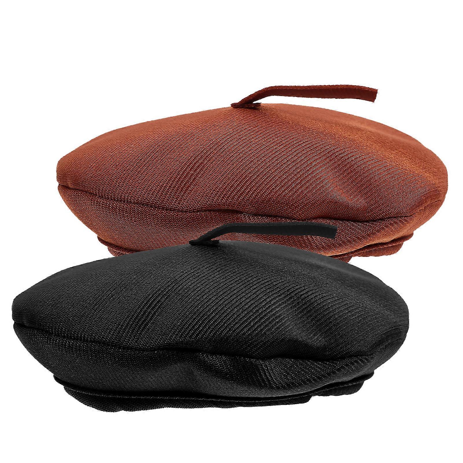 DIY Projects Doll Beret Hat 8 Pcs For Plush Dolls And Stuffed Animals Suitable For Parent-Child Interaction And Crafts Assorted Color Design