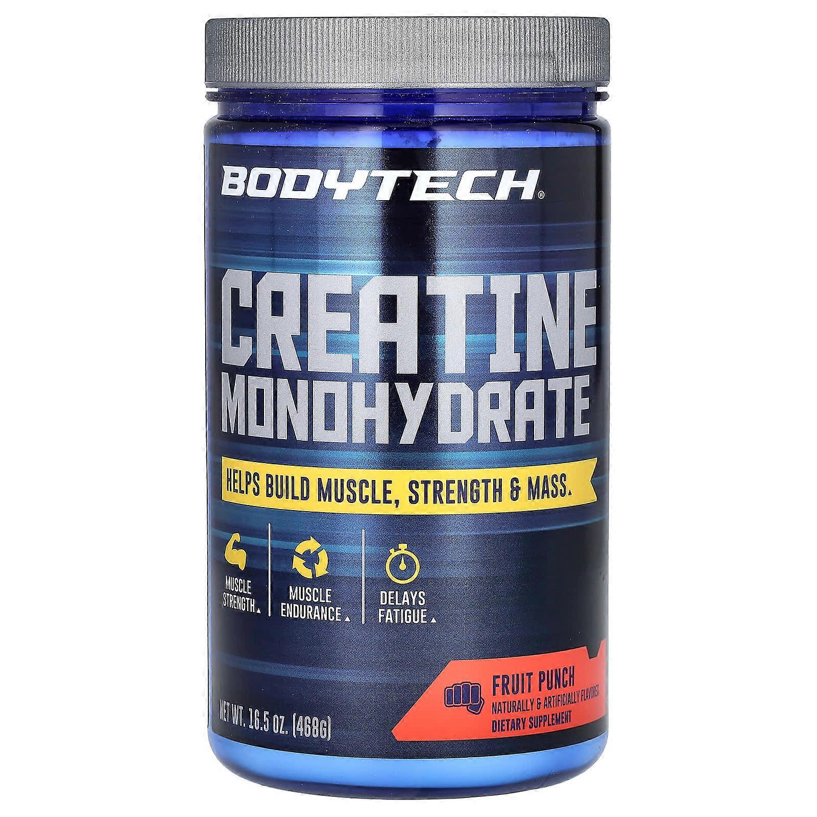 Creatine Monohydrate, Fruit Punch, 16.5 oz (468 g)