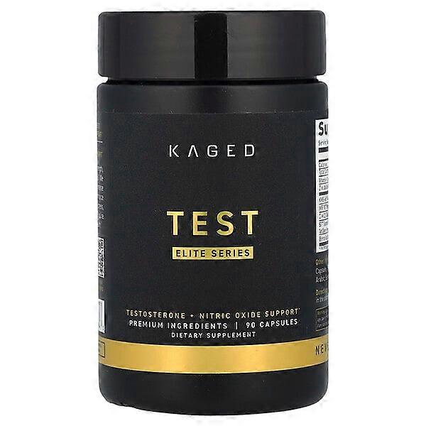 Kaged, Elite Series, Test, Testosterone + Nitric Oxide Support, 90 Capsules