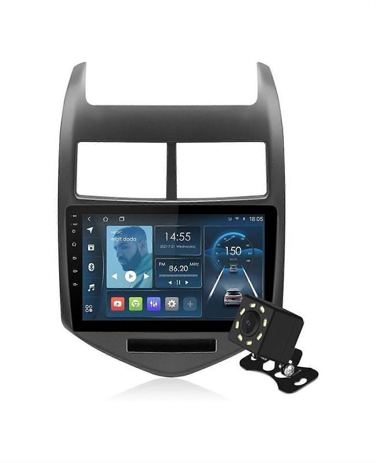 Stereo Radio 2+32g For Chevrolet Sonic 2011-2016 Gps Fm Bt Wifi