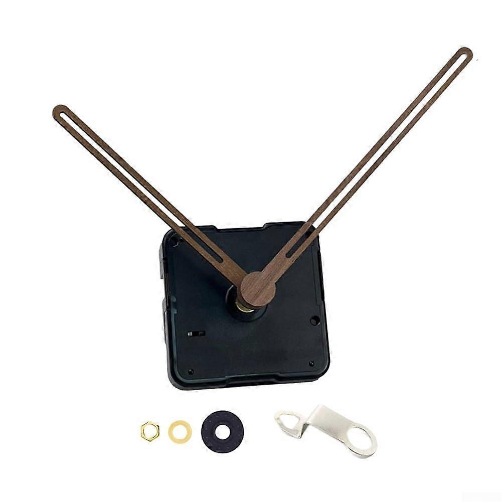 Silent Quartz Clock Movement And Pointer Accessories For DIY Wall Clock  Kit Black Or Brown Accurate Timekeeping