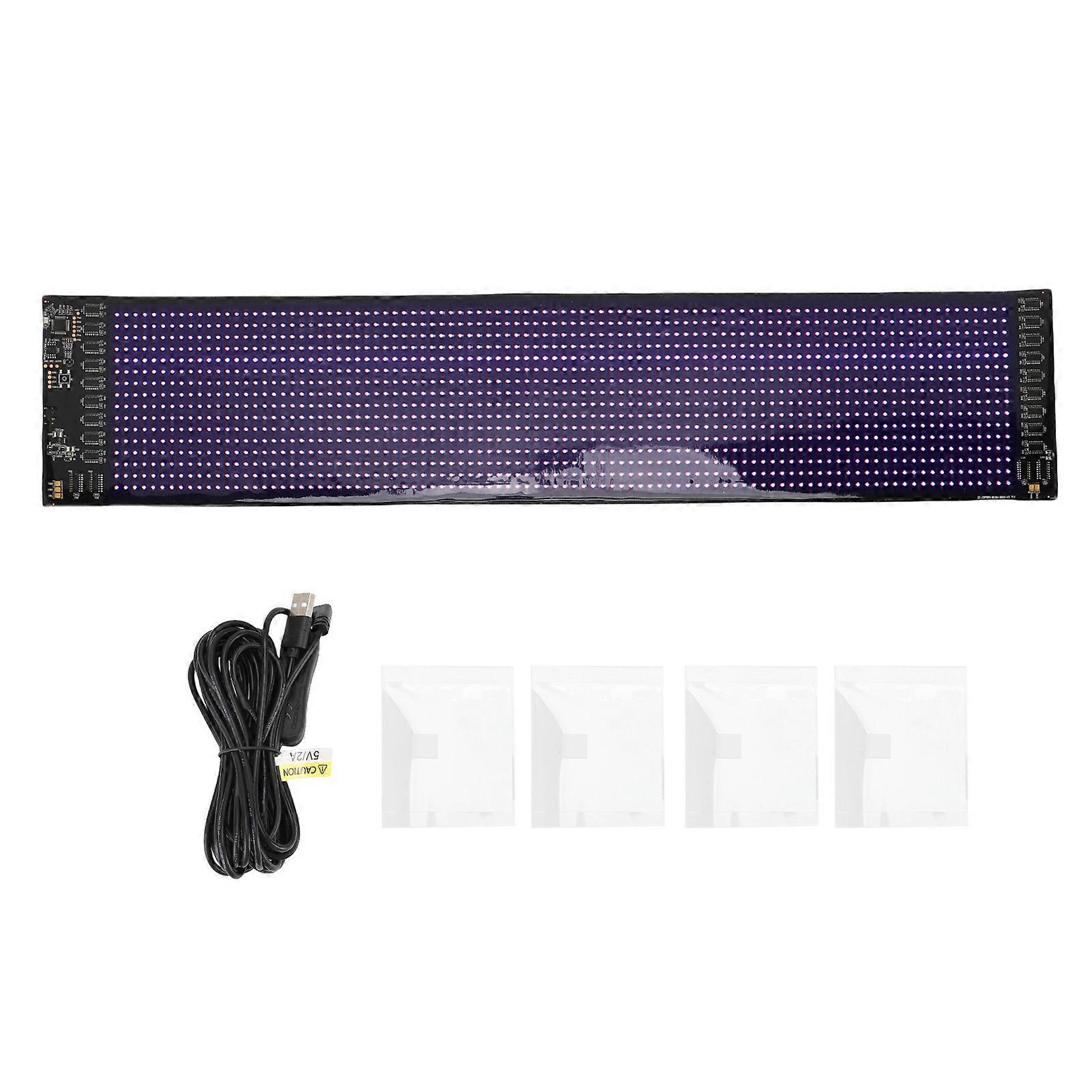 Full Color LED Sign High Brightness Programmable Custom Text Pattern Animation Display