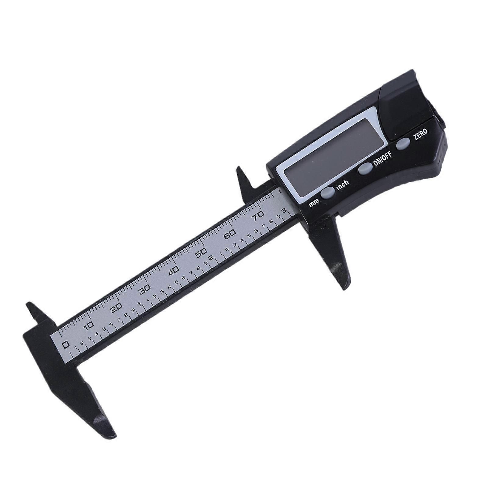 0-75mm Vernier Caliper Electronic LCD Digital Caliper Pocket Size Micrometer Gauge Thickness Diameter Measuring Tool Multicolor