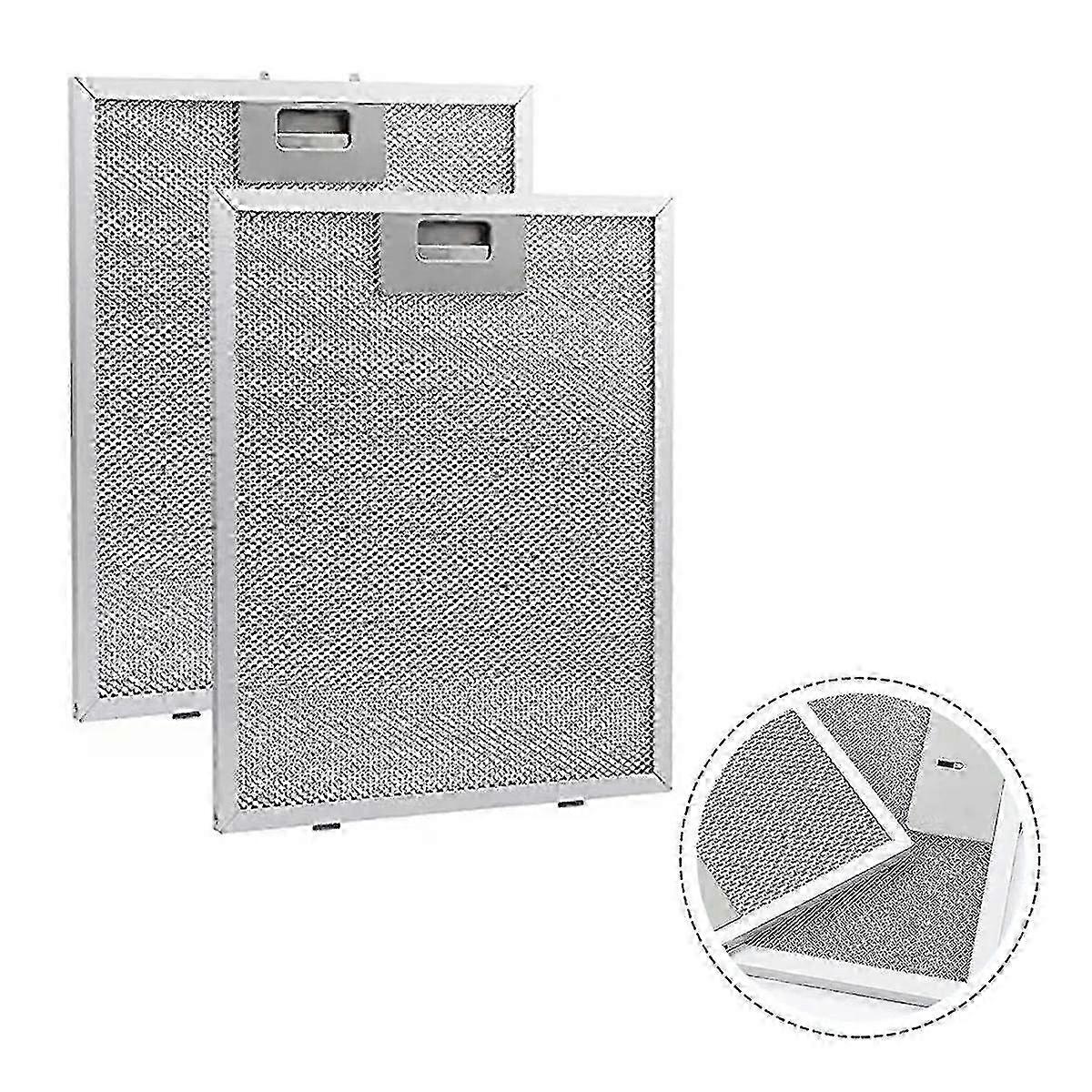 2pcs Απορροφητήρας Φίλτρων Απορροφητήρα F26 Απορροφητήρα Αλουμινίου Απορροφητήρα Κουζίνας