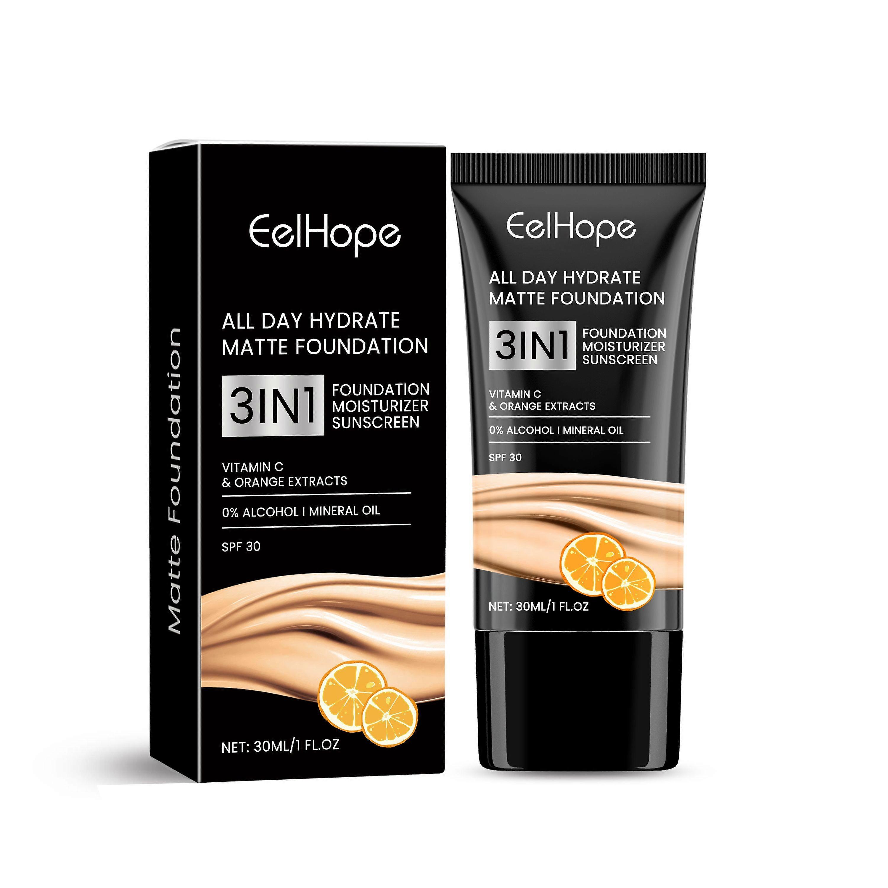 Moisturizing Matte Foundation Contains Titanium Dioxide