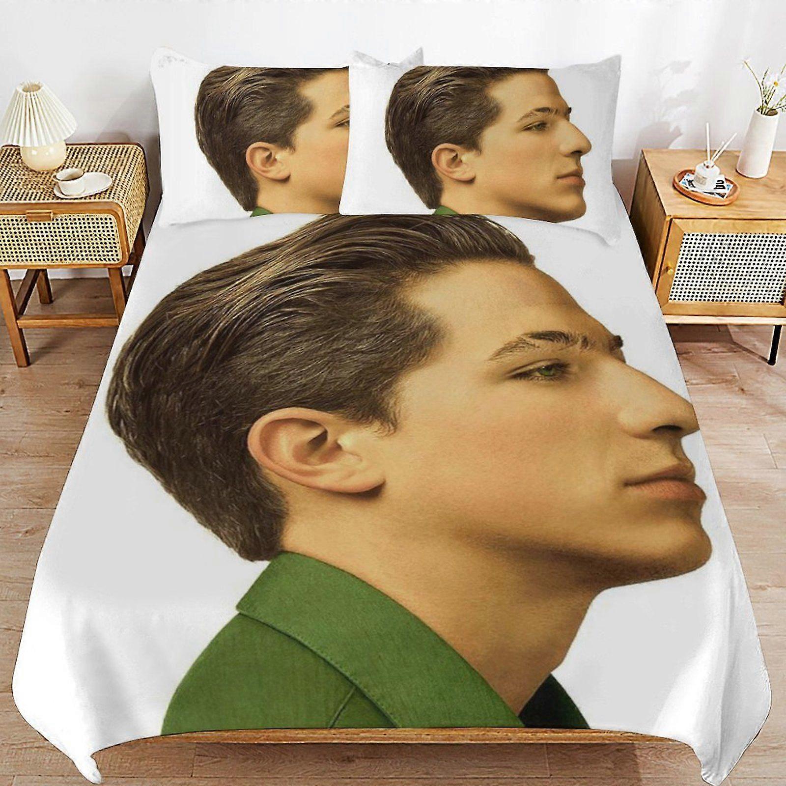 u567 Charlie Puth Zipper Closure Ultra Soft High Thread Count Machine Washable Duvet Cover Sets for All Season n567