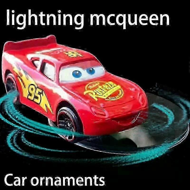Car For lightning mcqueen Drift Rotating Ornaments Auto Dashboard Turning AE86 Model Deco Car Center Console Decoration