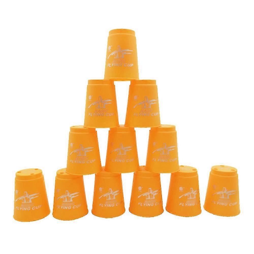 Sport Stacking Cups, 12pcs Speed Stacking Cups Speed Training Game Challenge Competition