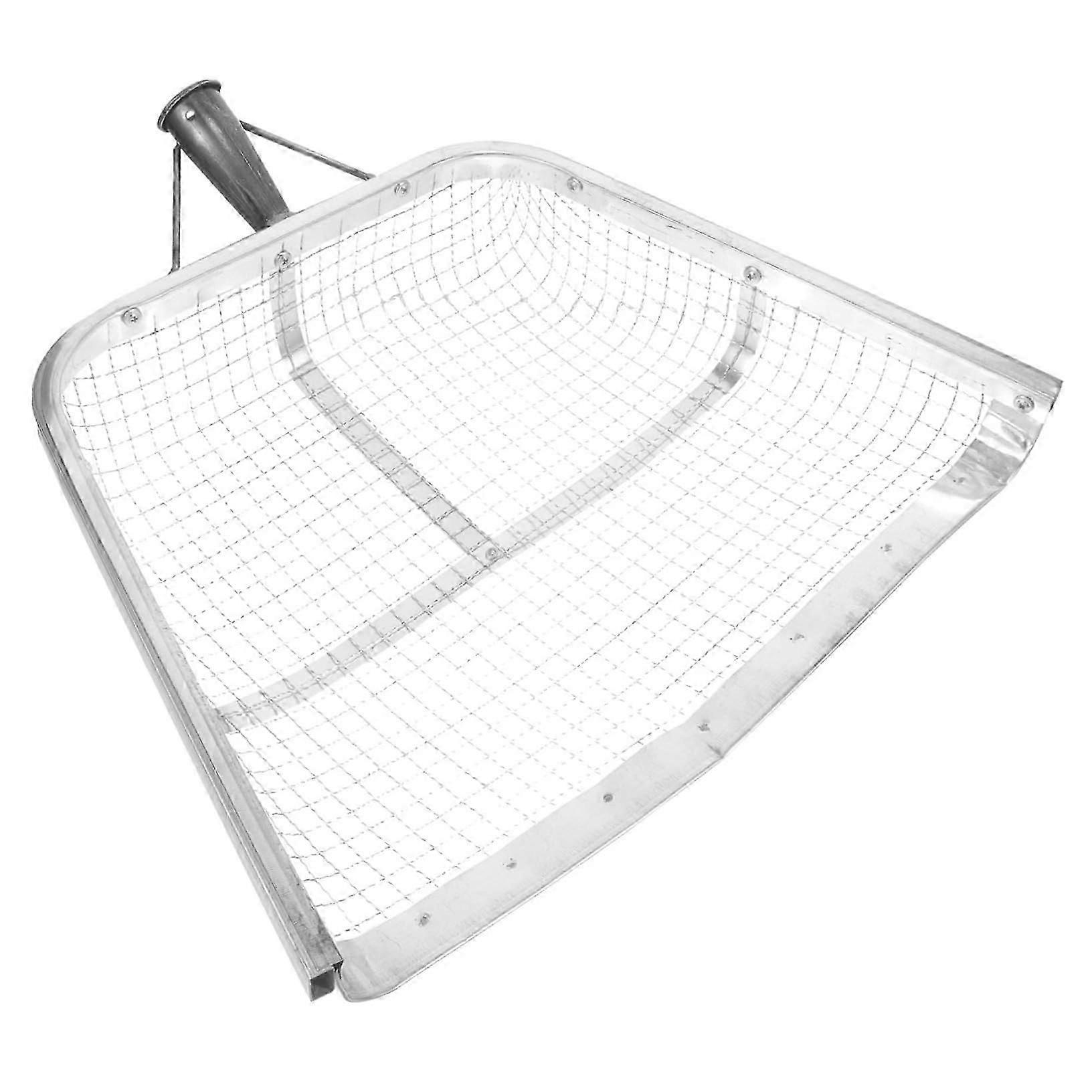 Sifting Shovel for Corn and Soil Iron Screen Shovel for Gardening Multi Functional Tool for Filtering Gra and Traditional Medicine Compact Design