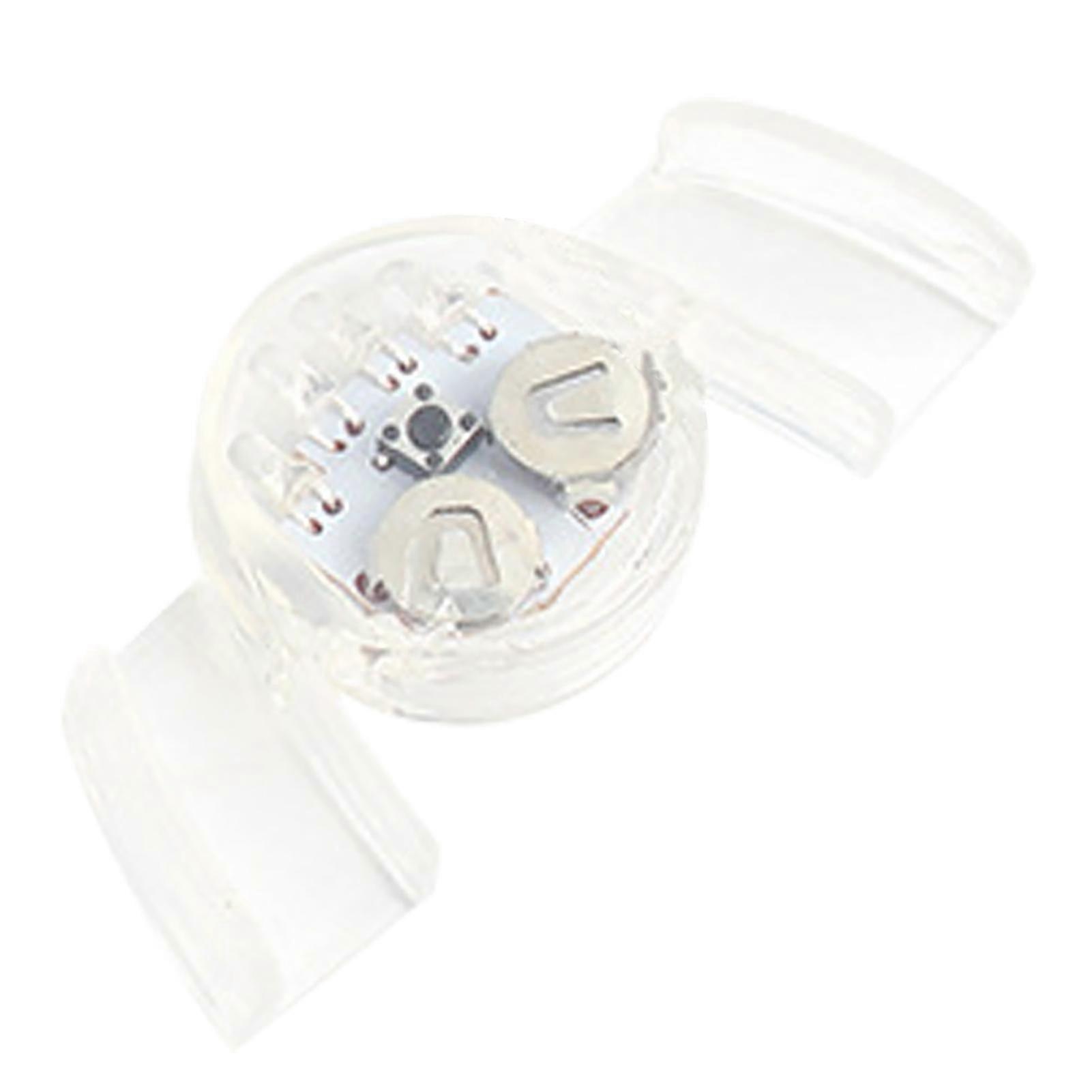 Light Up Teeth Glow in The Dark 150mAh LED Washable Reusable TPR Flashing Mouth Guard for Halloween