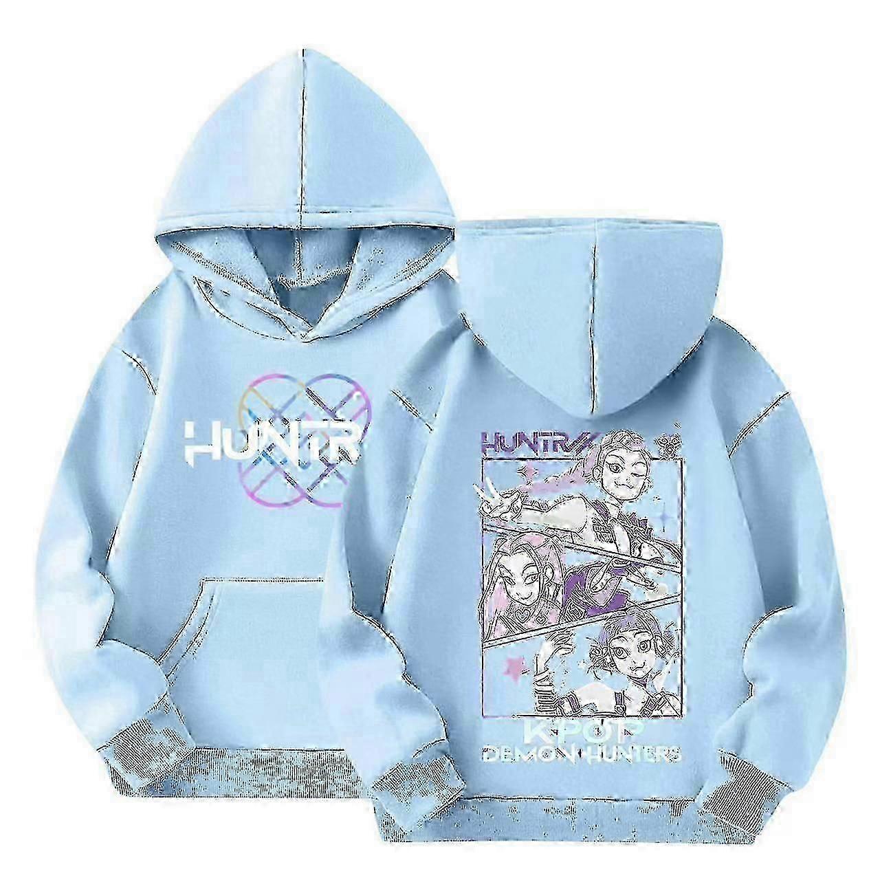 KPOP Demon Hunters' Kids HUNTRX Sudadera con capucha Pullover Top