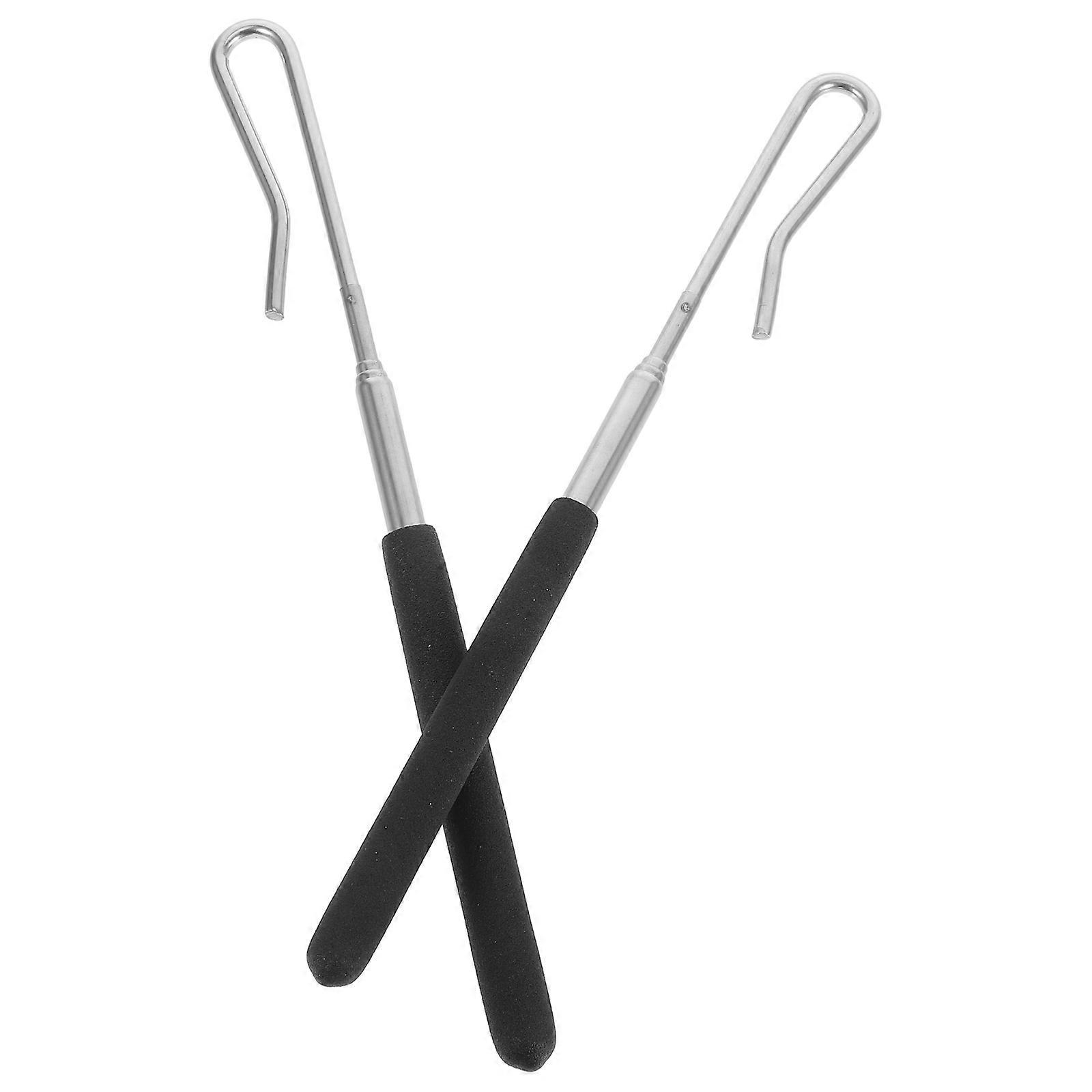 Steel Puppet Control Rods for Hand Puppets 2Pcs Durable