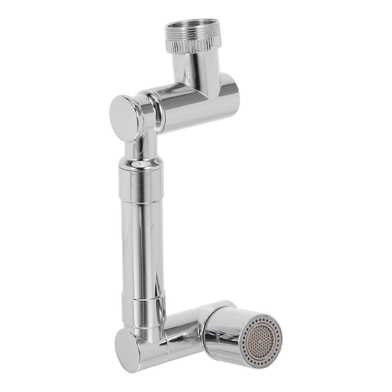 Bathroom Sink Accessory Faucet Extender Extension Multidirectional Rotation Copper 1Set