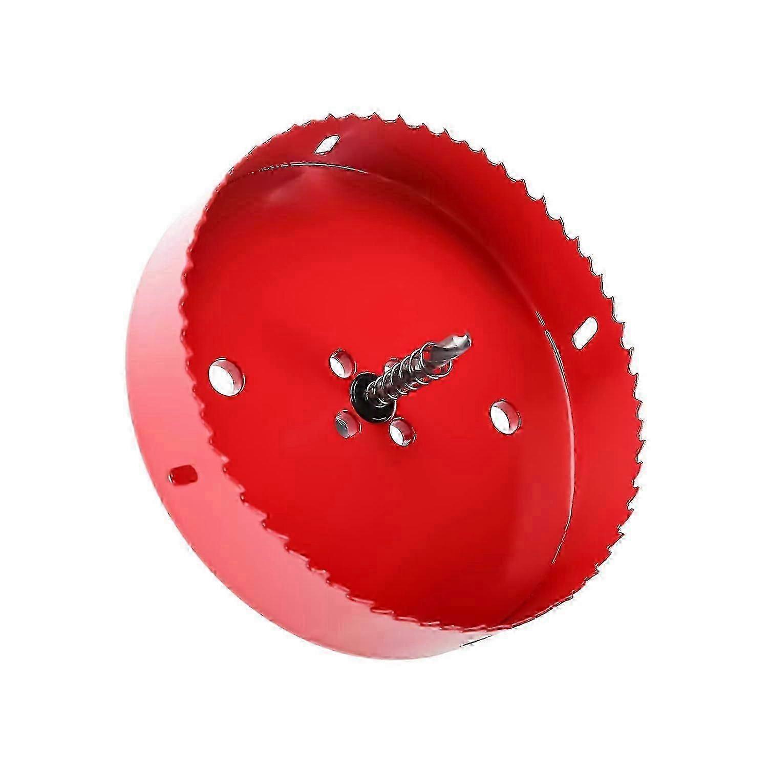 Hole saw 150mm diameter with guide drill for accuracy