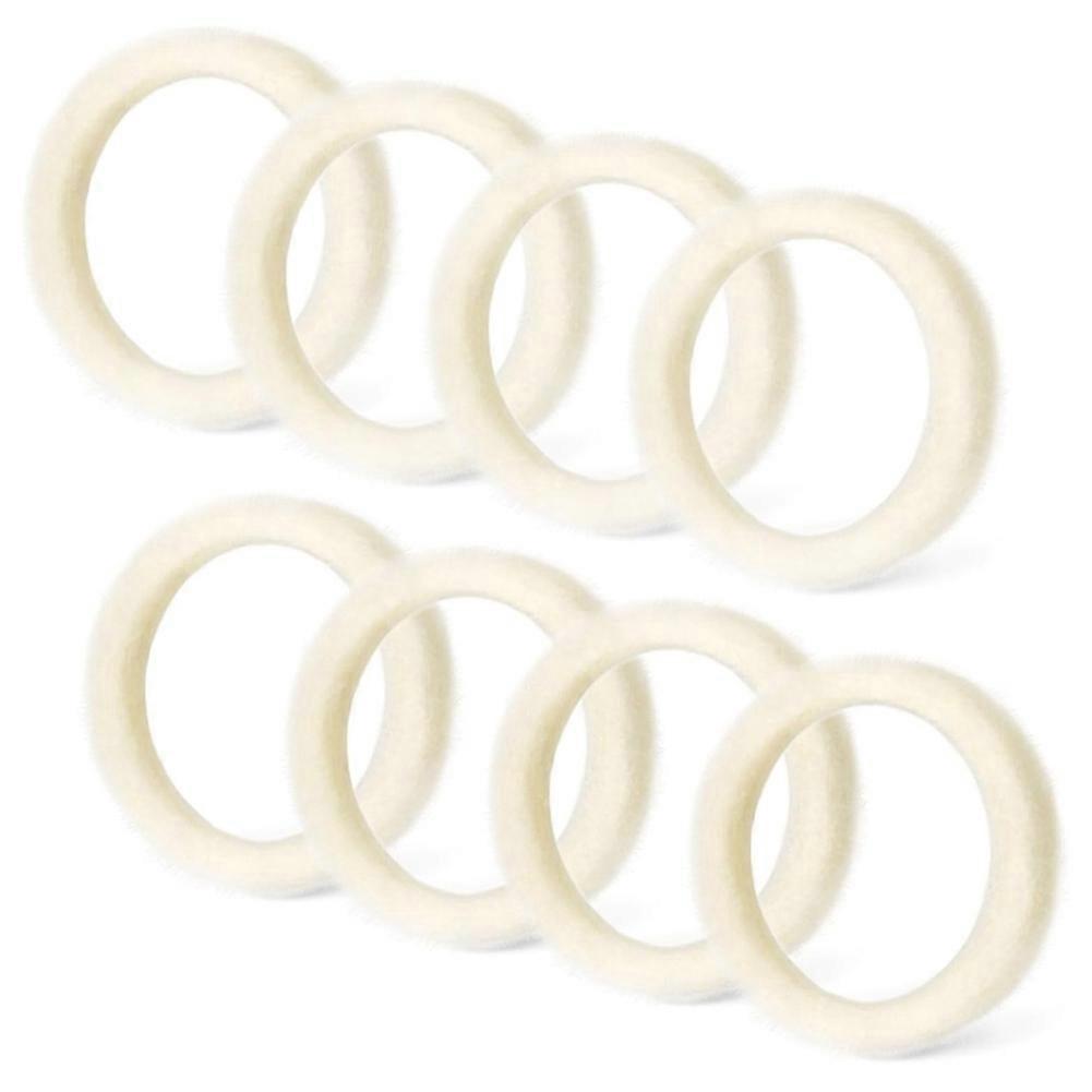 8pcs Felt Washer Replacement for Espresso Machine Grinders