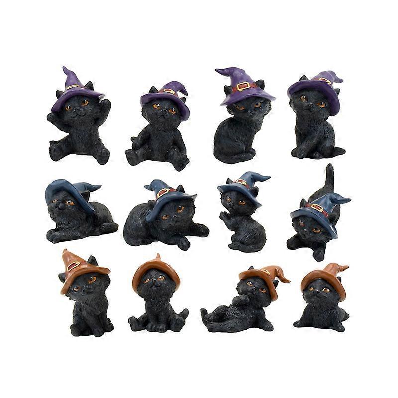 Decorative World Figures - Witches Black Cat 1 Pack