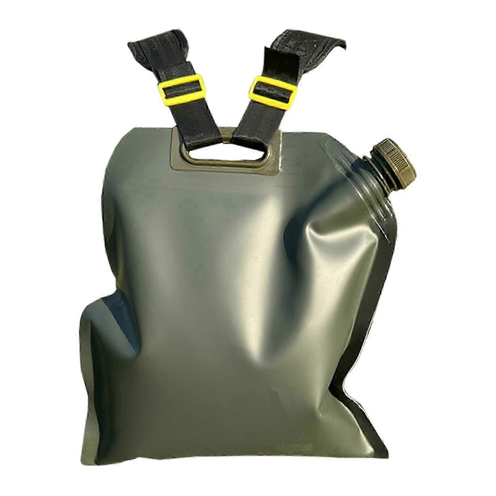 Réservoir de carburant de poche d’huile douce Réservoir de carburant de remplacement pratique pliable pour une utilisation en extérieur