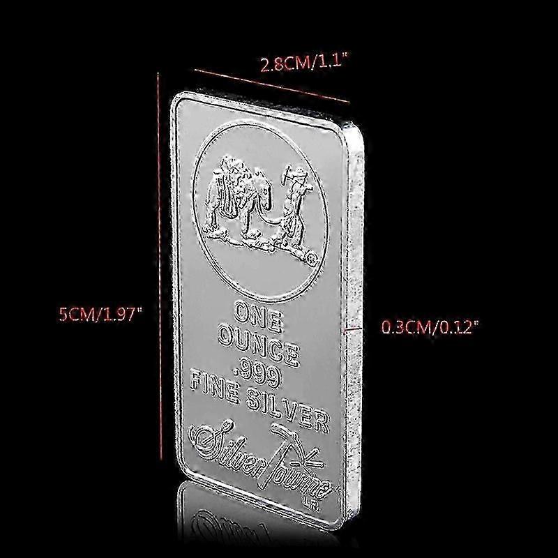 Prospector 1oz 999 Silver Bar Metal
