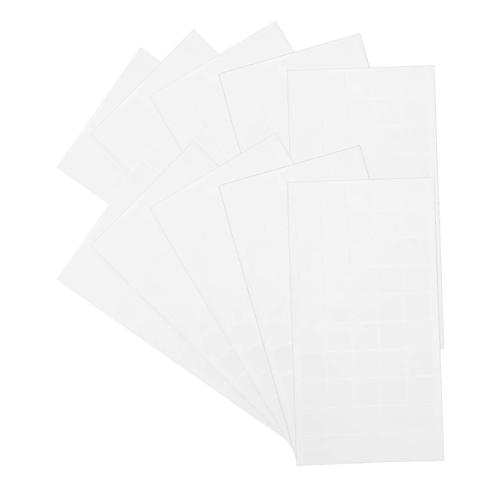 100Pcs Double Sided Tape Removable Adhesive Pads Transparent for Decoration