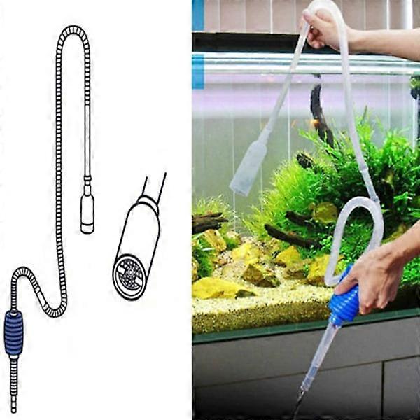 Practical Aquarium Cleaning Pump Transparent