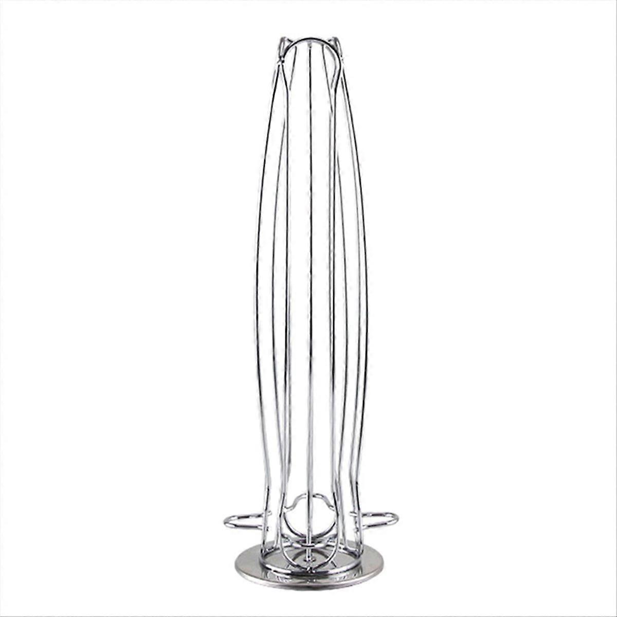 Coffee Pod Holder Rotatable Display Storage Metal Stand Rack