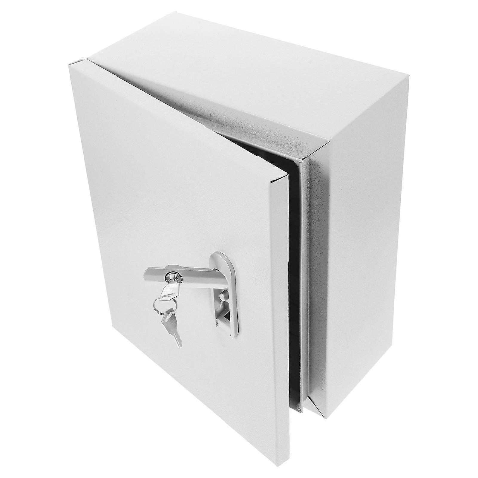 Vädersäker elbox utomhus anslutningskapsling i rostfritt stål