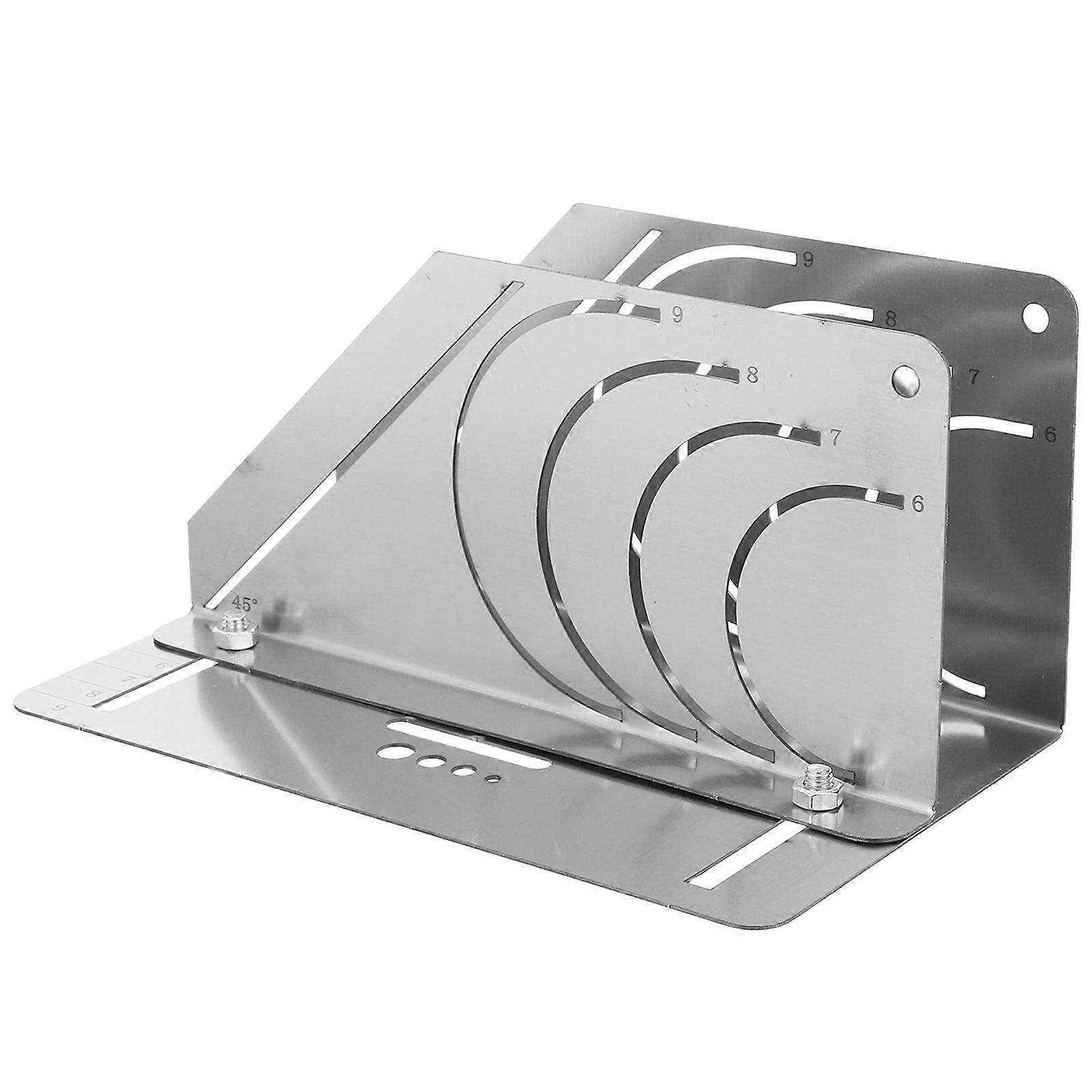 Pipe Cutting Guide Stainless Steel For Angled Cuts Professionals 1Set