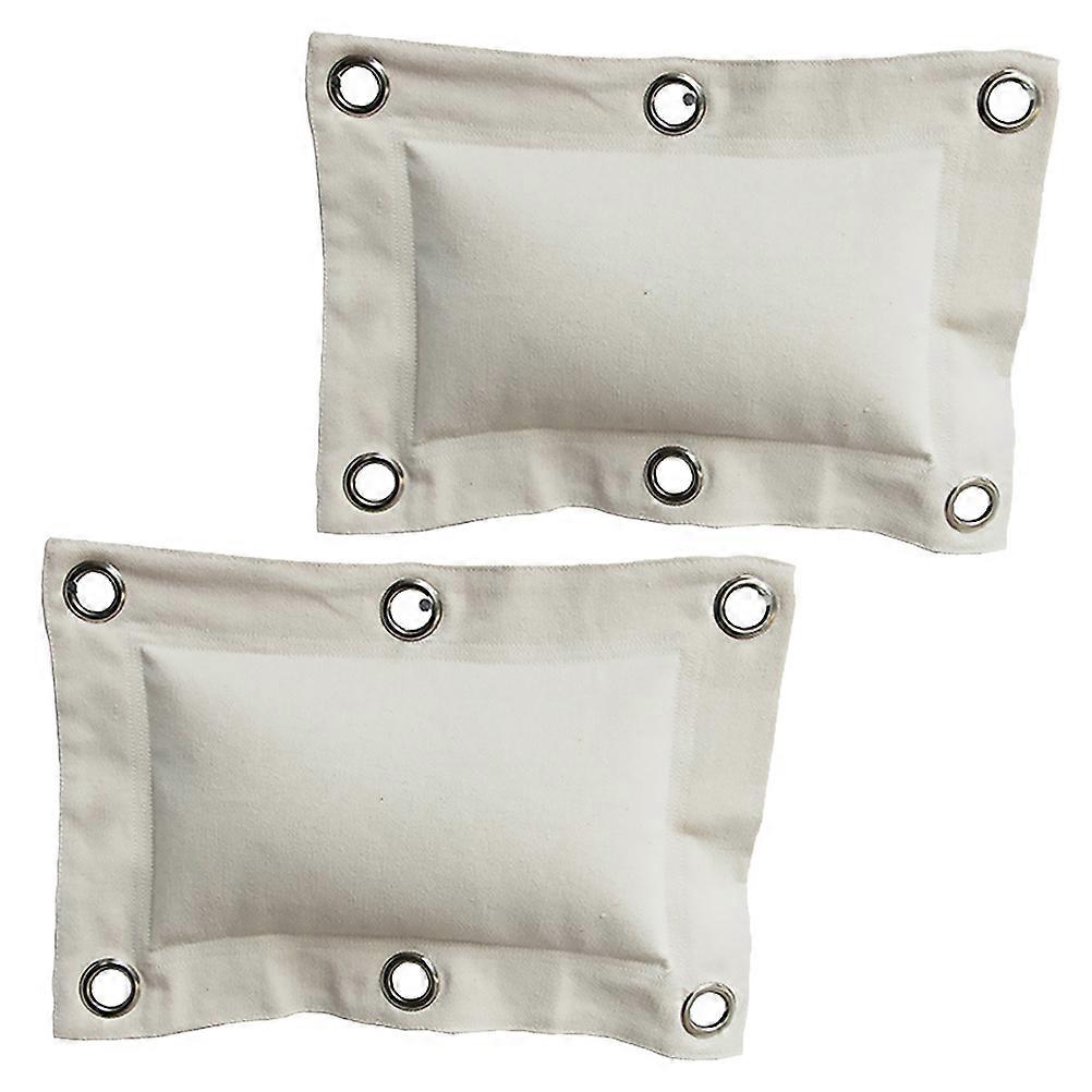 Wall Mounted Boxing Bag for Training 2Pcs Canvas Sandbags