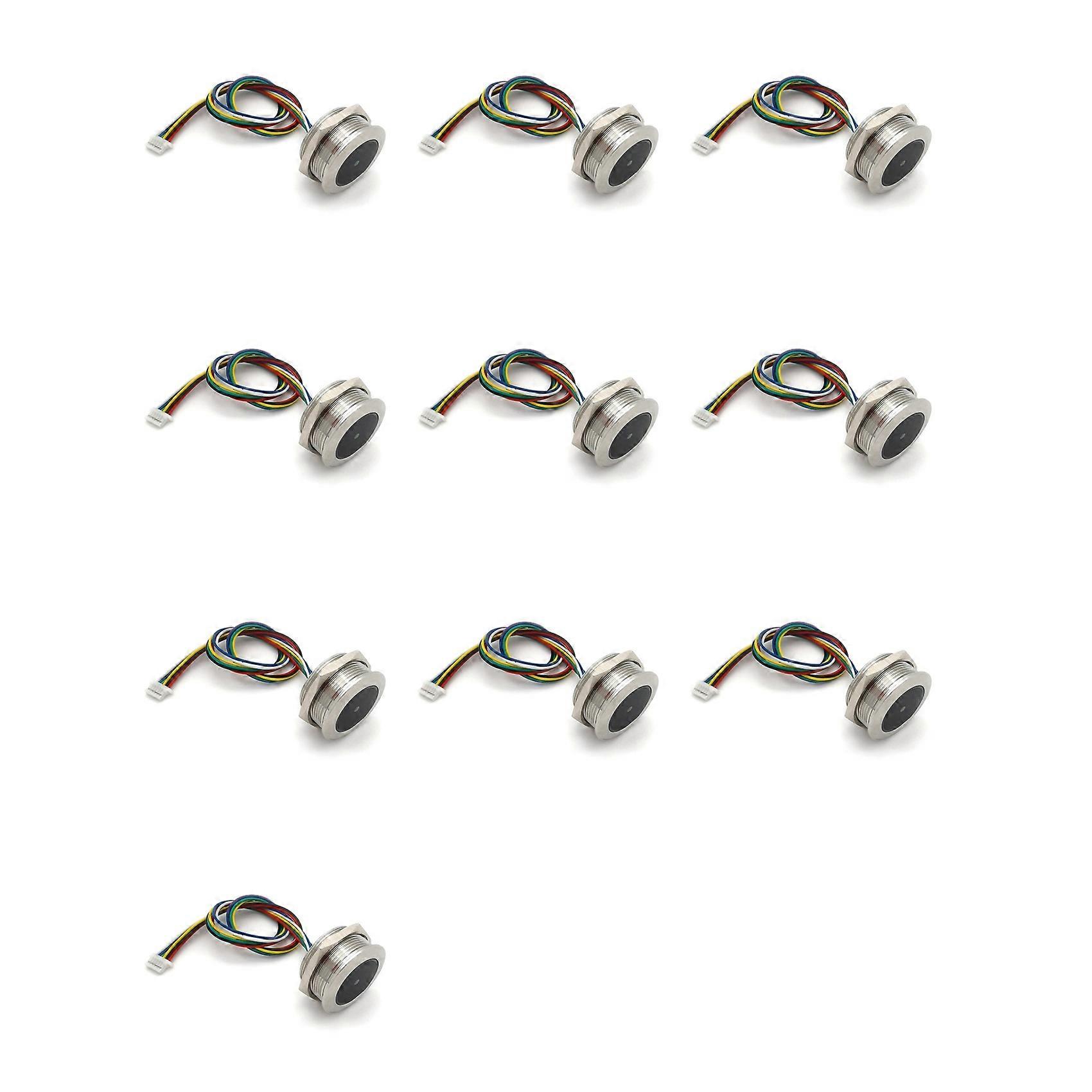 10X GM861 Metal LED Control Ring Indicator Light UART Interface 1D/2D Bar Code QR Code Barcode Reader Module