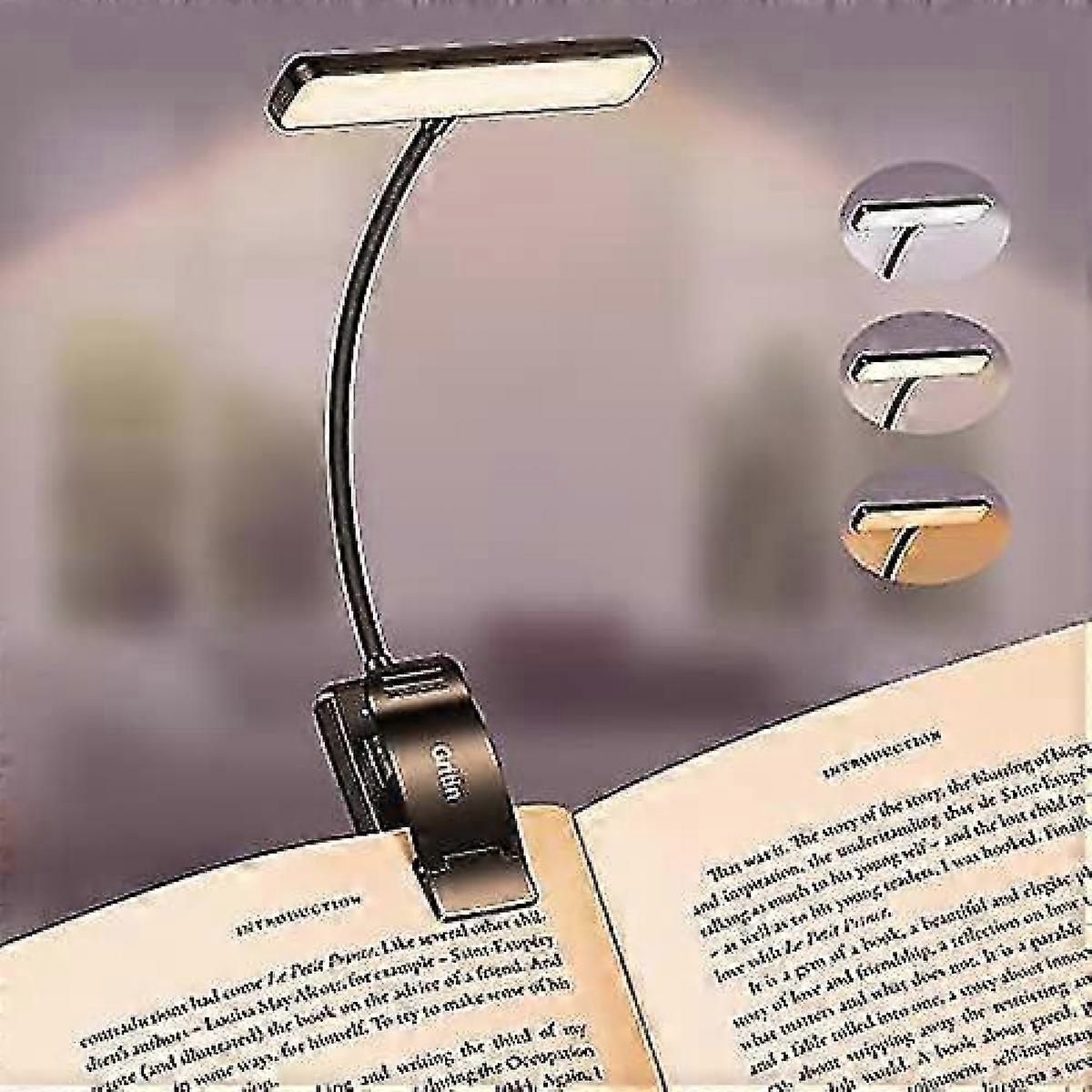 Gritin 19 LED Rechargeable Book Light, Eye-Caring with Memory Function