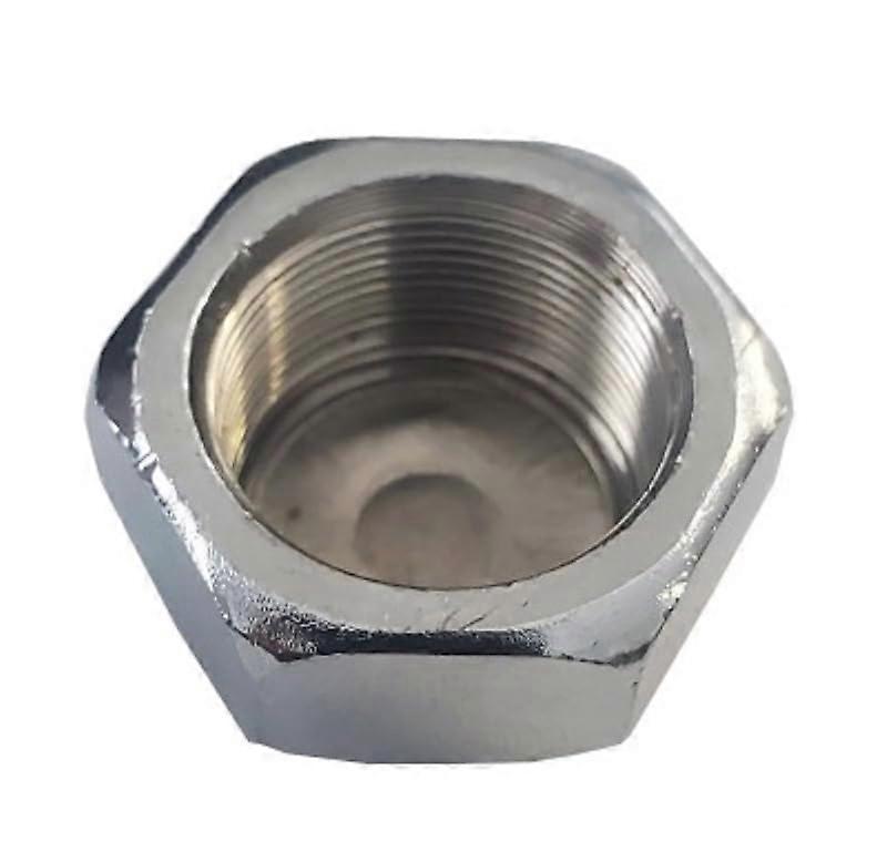 Universal Motorcycle Steering Stem Nut Heavy Duty Triple Tree Fit for Improved Steering Stability