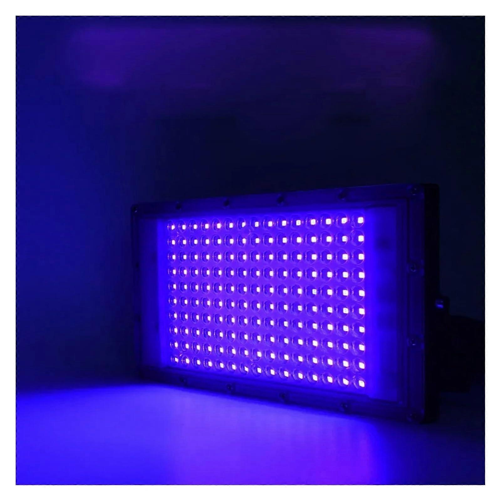 Led UV Floodlight 395nm 400nm Waterproof 150W Stage Blacklight for DJ Disco Parties with Efficient Heat Dissipation