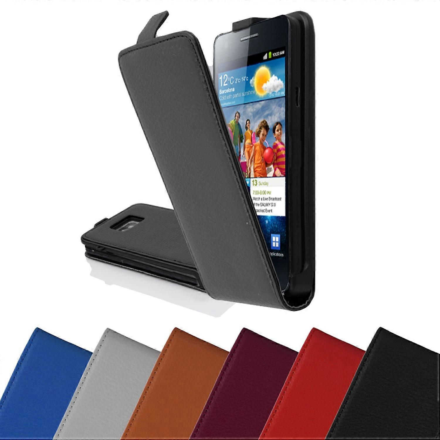 Case for Samsung Galaxy S2 / S2 PLUS Foldable Phone Case - Cover - with Magnetic Closure