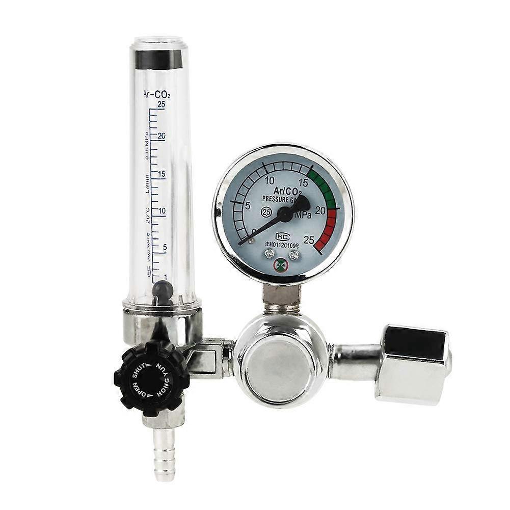 Argon Gas Regulator 025MPa with Adjustable CO2 MIG TIG Flow Meter and Precise Pressure Control