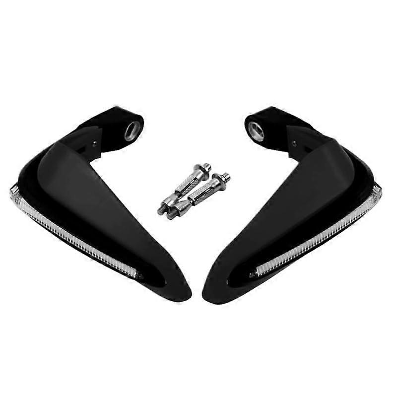 Motorcycle Handguards with LED Turn Signal Lights Waterproof Shield for Reliable Performance