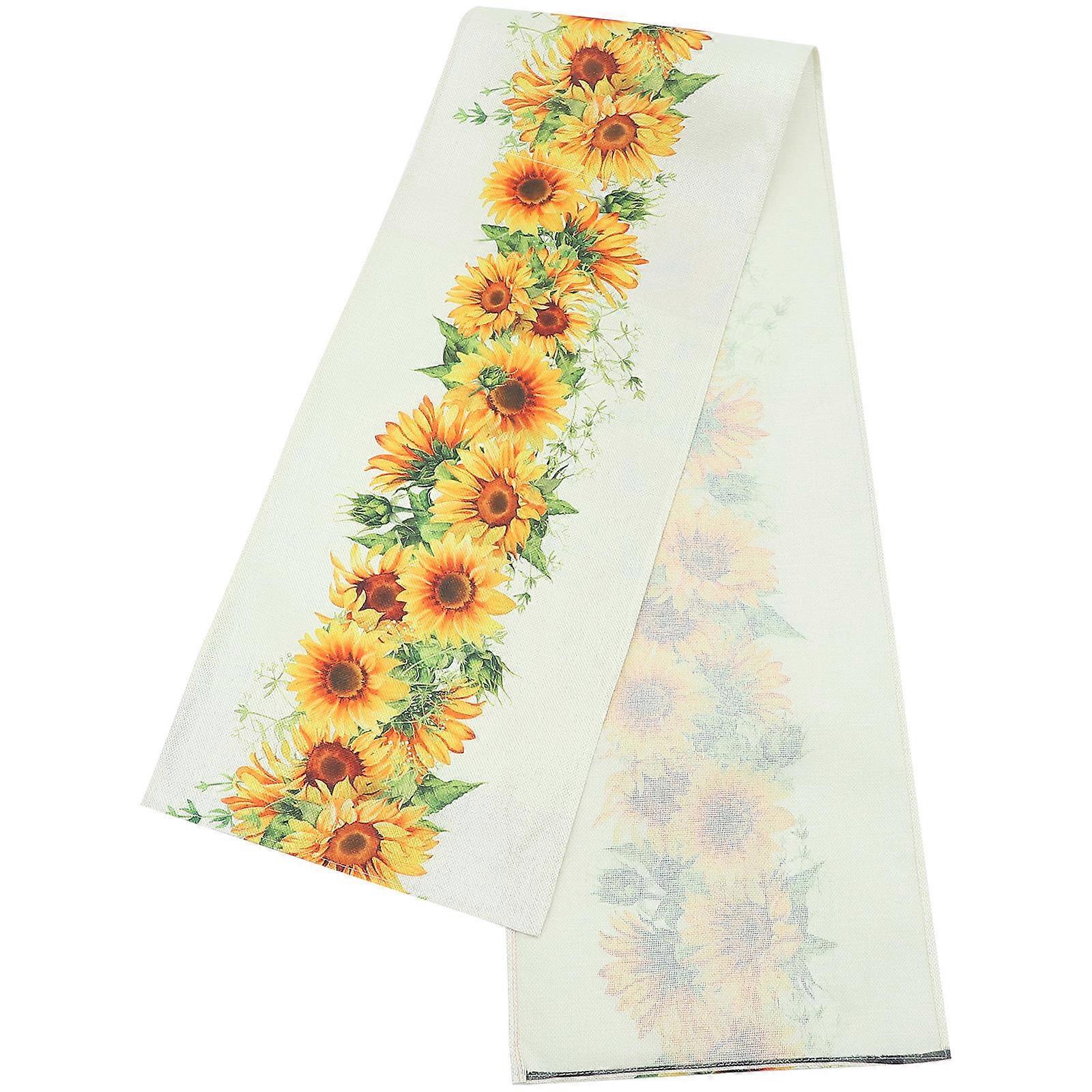 Decorative Tablecloth Linen Table Runner for Decoration 7Pcs Waterproof