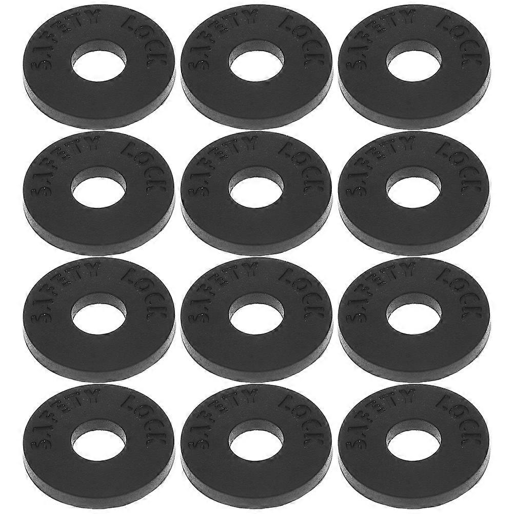 Guitar Strap Silicone Guitar Strap Gasket for Secure Hold 12Pcs