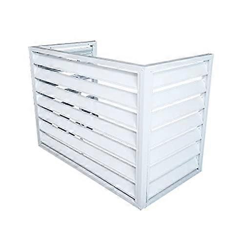 Air Conditioner Cover Weatherproof Aluminum Outdoor AC Unit Protector with AntiTheft Design