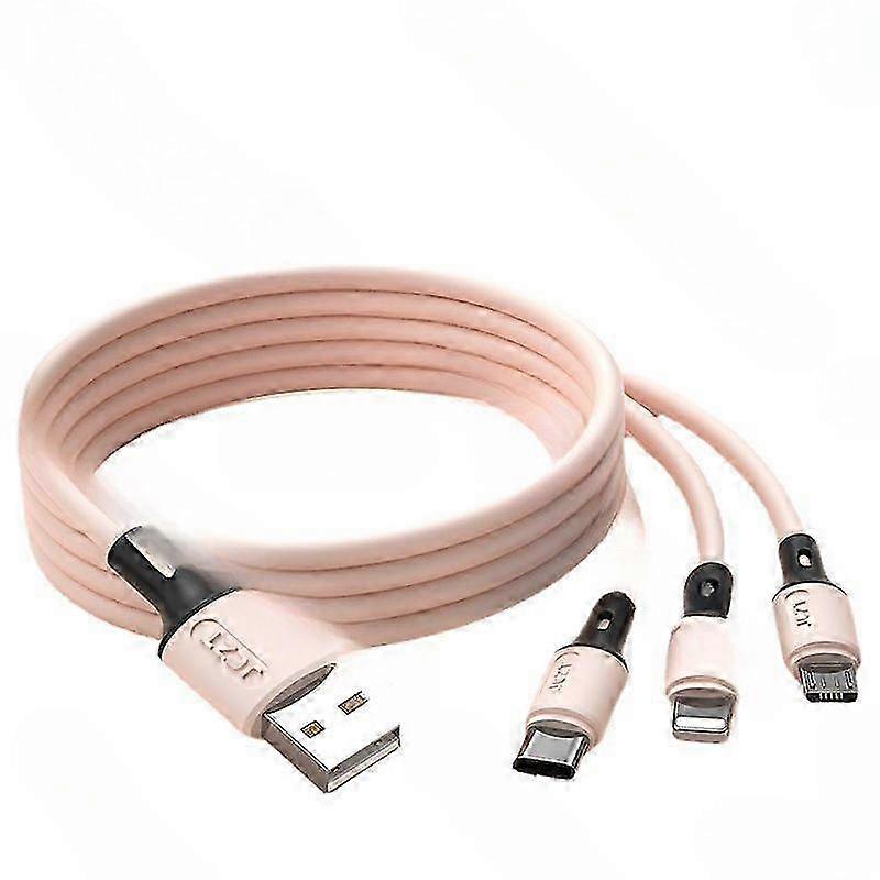 Super Fast Charging Three-in-one Data Cable One-to-three Universal Charging Line 2025