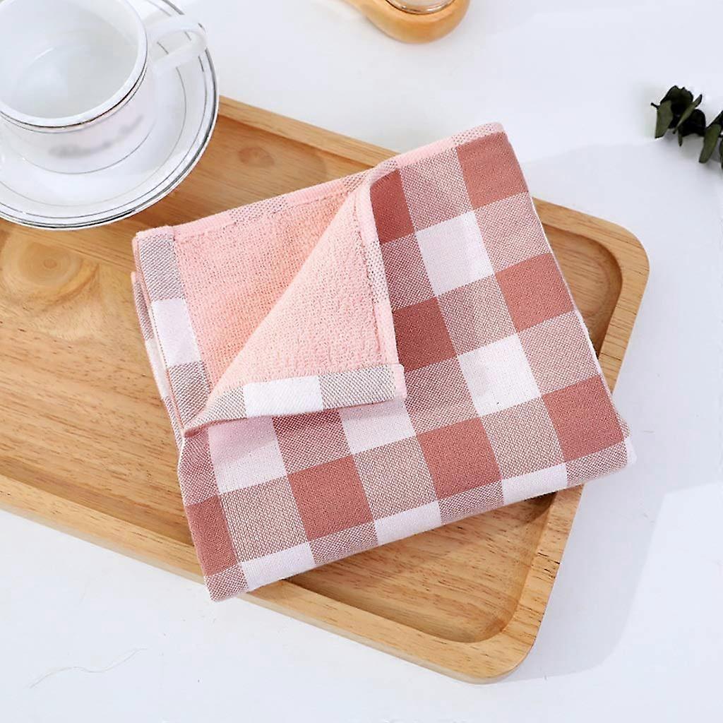 Soft Cotton Face Towel with White Dinosaur Print, Quick Absorbent, SkinFriendly, Durable Edging