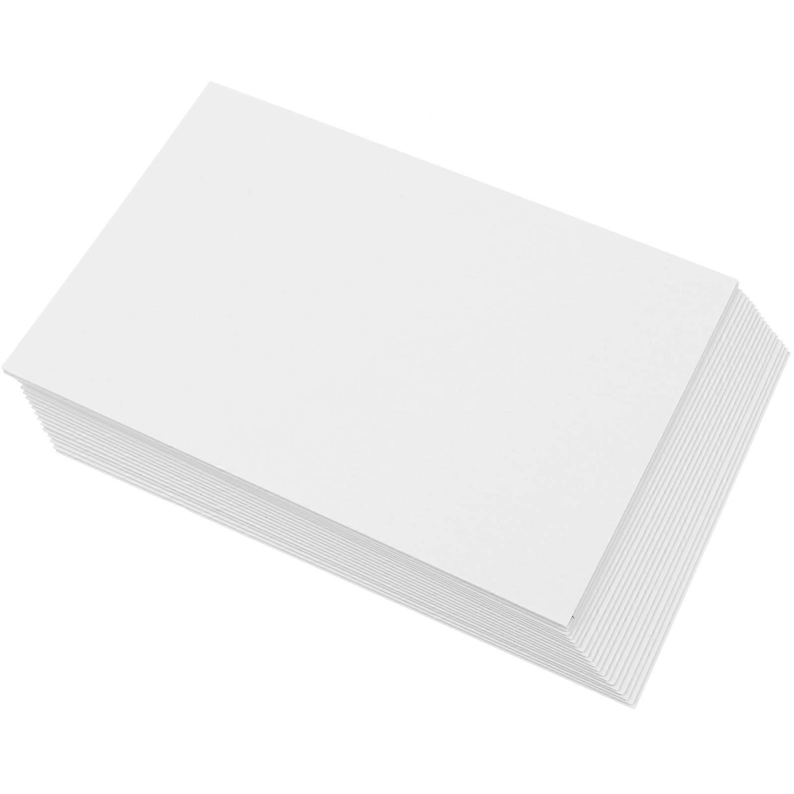 White Blank Cards Multi-Function Note Cards Professionals Artists Double Sided Cards 14.5X10cm 240Pcs
