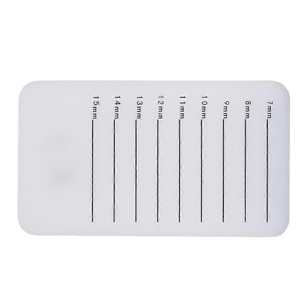 Eyelash Pallet Holder for Extension Application 3Pcs Transparent Tray