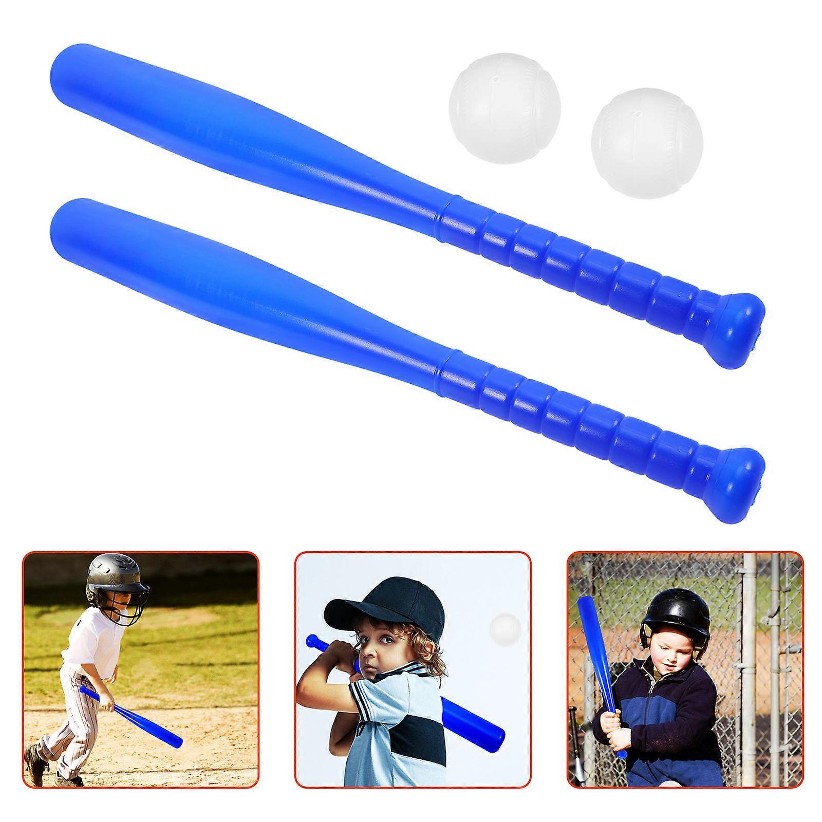 4Sets Baseball Set Plastic Bat Ball for Kids Interactive Outdoor Toy