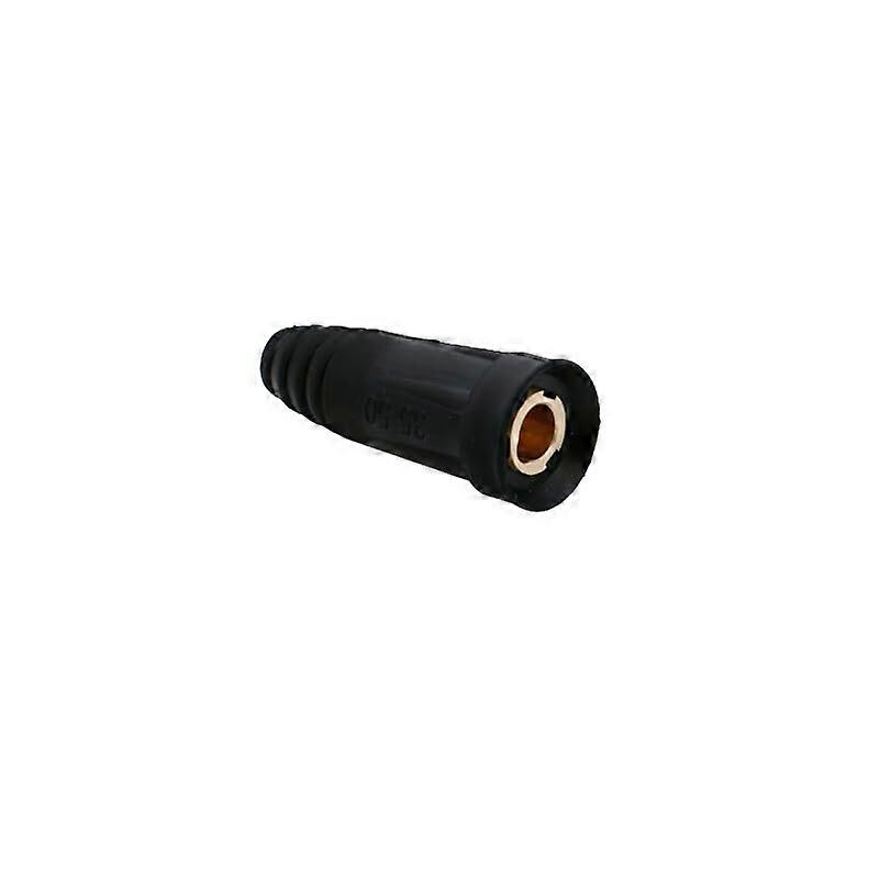 Welding Cable Connector with Ground Clamp for Forney 220 MP Welder, Black Female Socket