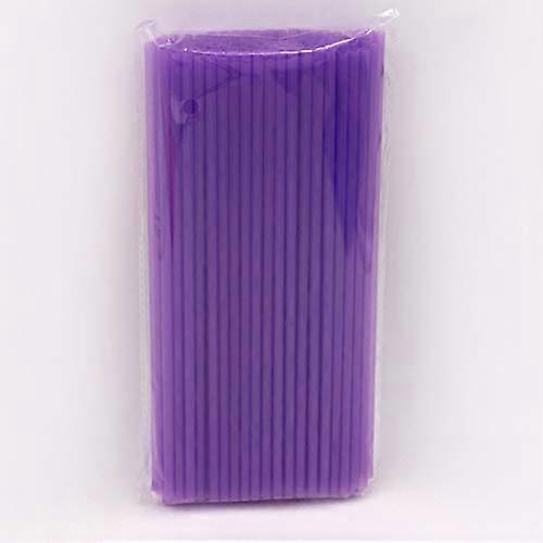Purple Disposable Plastic Drinking Straws 7 Inch Bulk Pack 200pcs PartyReady for Cold Beverages