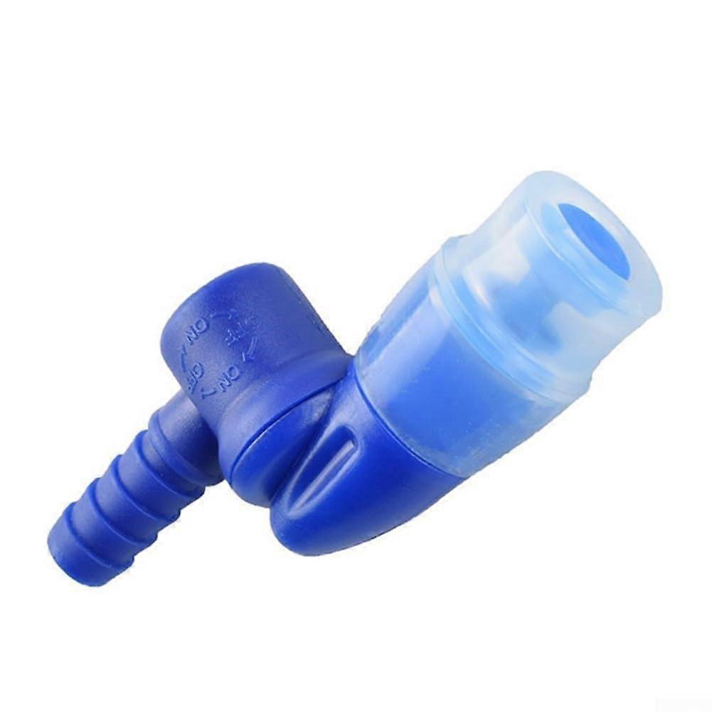 Hydration Bladder Mouthpiece with 360° Swivel Silicone Bite Valve Replacement for Quick Access  Blue
